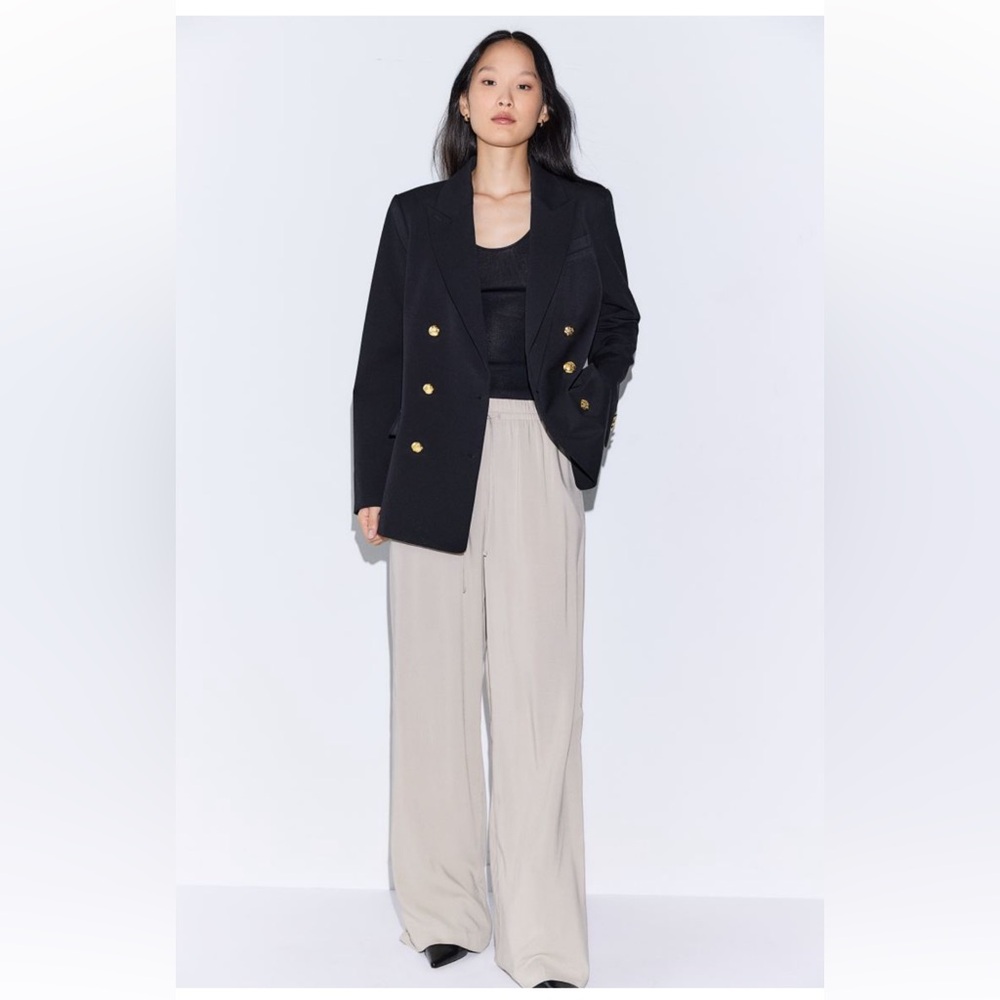 H&M Pull On Beige Pants - Size S
